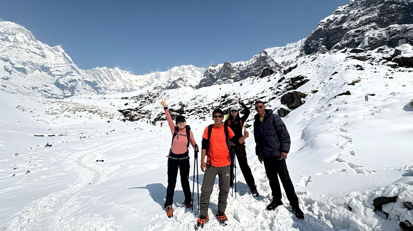 Winter Trek in Nepal Annapurna Base Camp