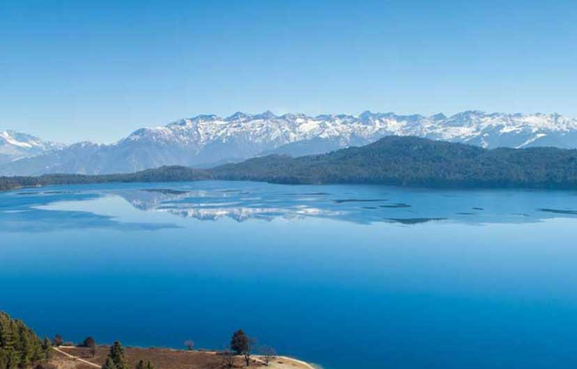 Beautiful view of Rara lake.