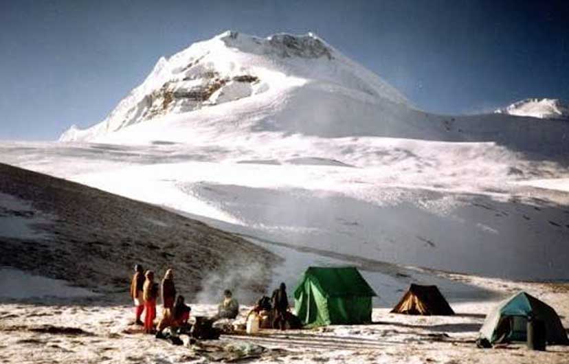 Hidden valley in Dhaulagiri trek